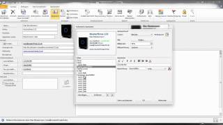 Outlook 10 Visitenkarten Gestalten Youtube