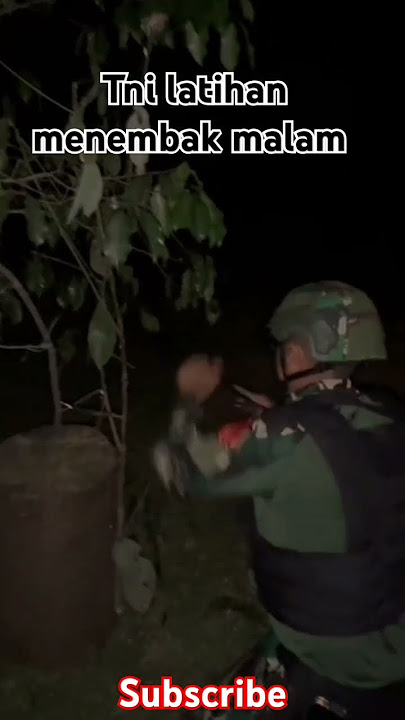 TNI latihan menembak malam #army #viralvideo #shorts