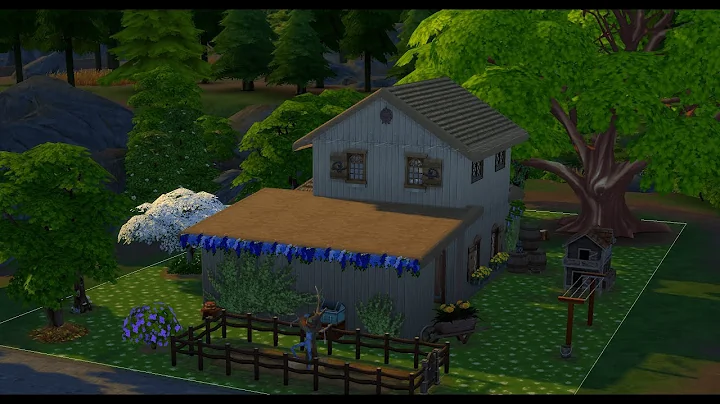 Nell's Cottage | Legend No CC Sims 4 Vanilla Speed...