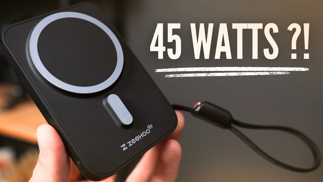 45W USB-C in a MagSafe Power Bank? ZEEHOO MagAir Review!