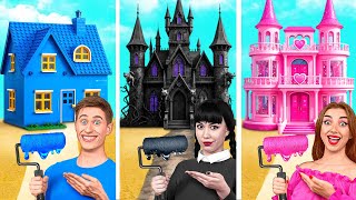 Una Casa De Color Desafío | Geniales Creativos Hack Jelly DO Challenge