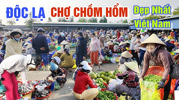 ĐỘC LẠ MIỀN SÔNG NƯỚC - CHỢ CHỒM HỔM CHỈ BÁN ĐẶC SẢN CỦA MIỀN TÂY