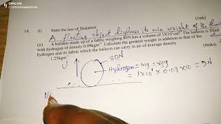 FLOATING AND SINKING. PHYSICS PAPER 1