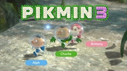 Pikmin 3 WiiU - New Playable Characters and More New Details!