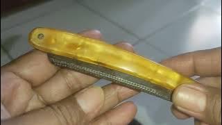 SOLD - Pisau Cukur Antik Jadul N V CARL SCHLIEPER HDL MIJ Kondisi Seperti Video | WA 089646388789