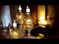 DIY | Lit Glass Pumpkin Candle Holder Centerpiece