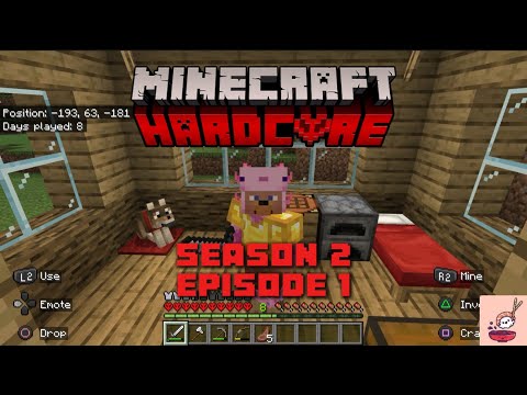 BACK AT IT - Minecraft Hardcore Season 2 Episode 1 - YouTube