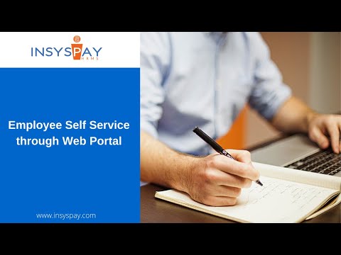 Employee Self Service through Web Portal