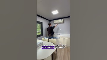 20ft expandable container house #prefabhouse #tinyhouse #volferda #tinyhome #vacationhouse #airbnb