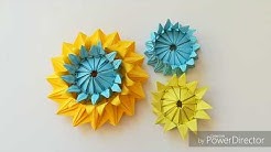 ORIGAMI TUTORIAL SUNFLOWER/GIRASOLE (in italiano) - Durasi: 6.52. 