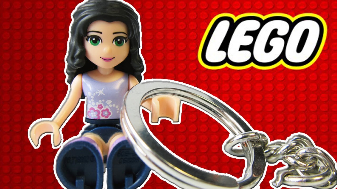 Как разобрать лего брелок минифигурка.  How to disassemble the keychain of the lego minifigure?