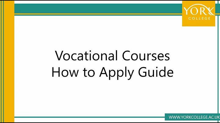 How to Apply Guide - Vocational Courses - DayDayNews