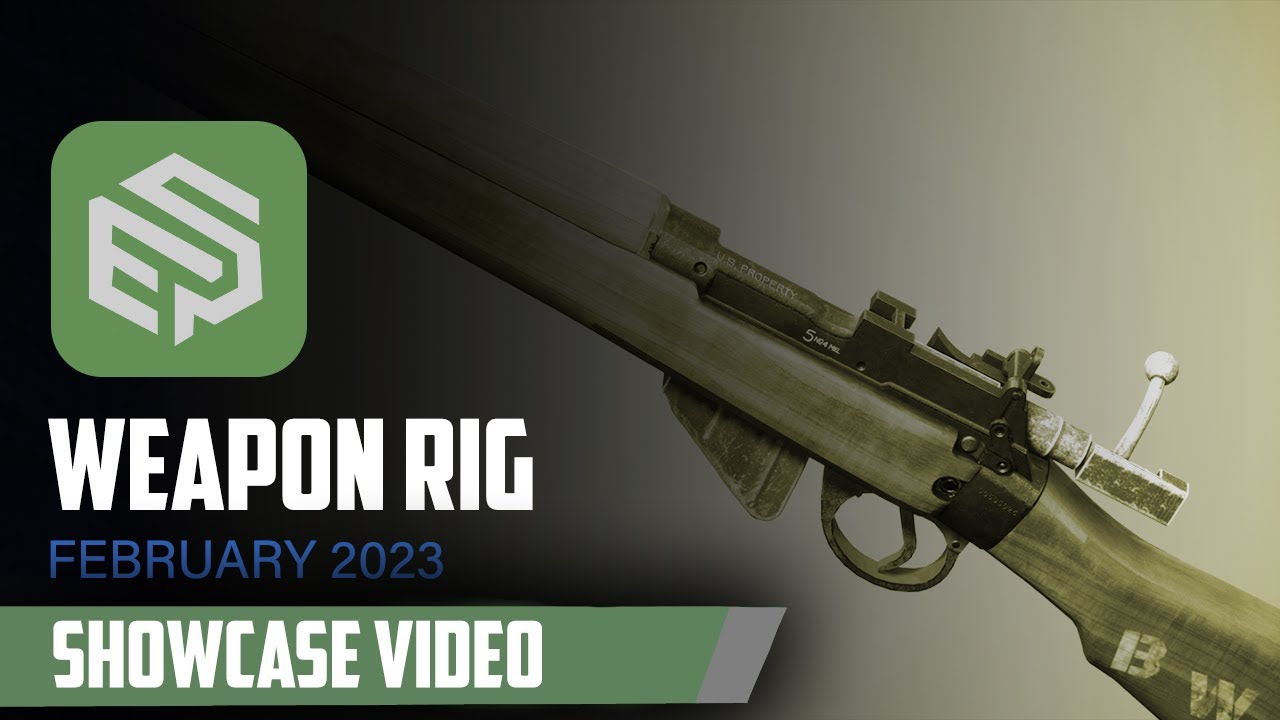 Generic WW2 Rifle - Rigged Weapon