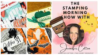 Information FREE Card Class – Pumpkins & Halloween | The Stamping Morning Show News