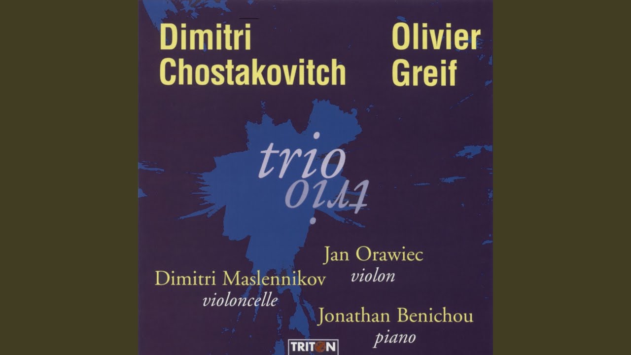 Ver Trio No. 2 en mi mineur pour violon, violoncelle et piano, Op. 67: II. Allegro non troppo no YouTube