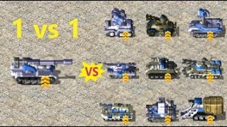 Tank Destroyer vs All Tanks  - Red Alert 2 screenshot 4