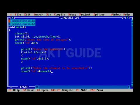 write a program