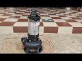 Aquatex pump for biogas slurry and natural fertilizer unboxing and assembling video part - 1