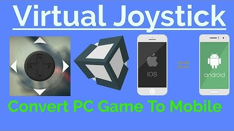 Virtual Joystick For Android and iOS game in Unity