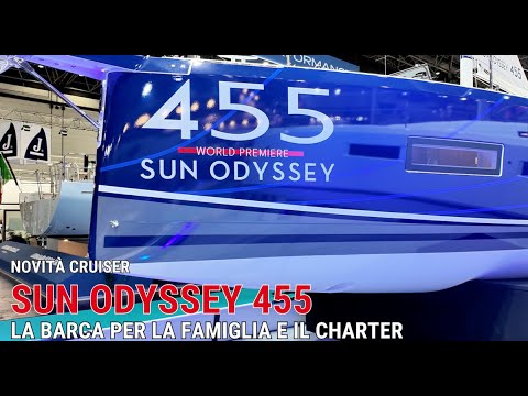 ⁣Sun Odyssey 455 (14 m), quando la famiglia naviga comoda #sailing #jeanneau