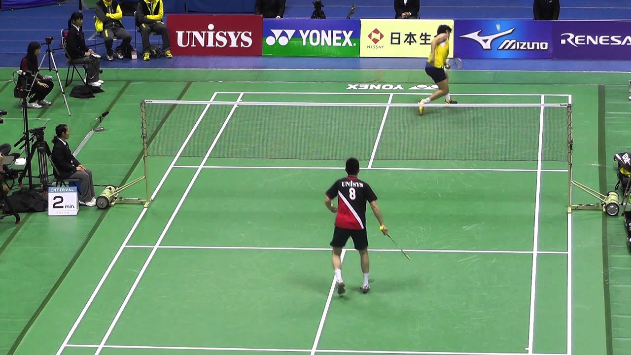 Badminton 全日本総合 準決勝 佐々木翔 Vs 池田雄一 12 12 8 Youtube