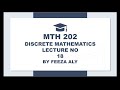MTH202 lecture no 18