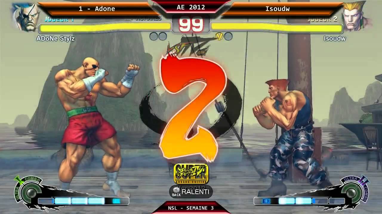 Isoudw x Adone - NSL R03 - SSF4 AE 2012