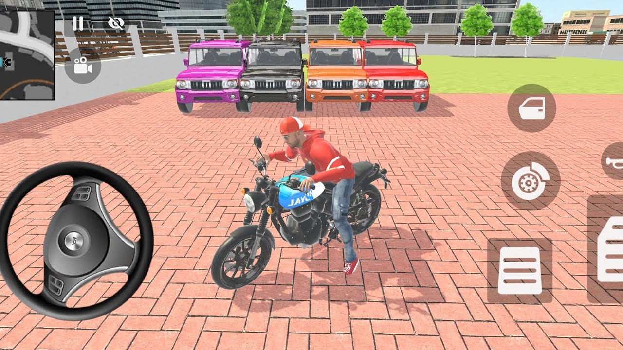 🎮 Franklin Order By 4️⃣ Modify Mahindra Bolero in 🇮🇳 Indian Bike Auto Simulator_TK Gamers