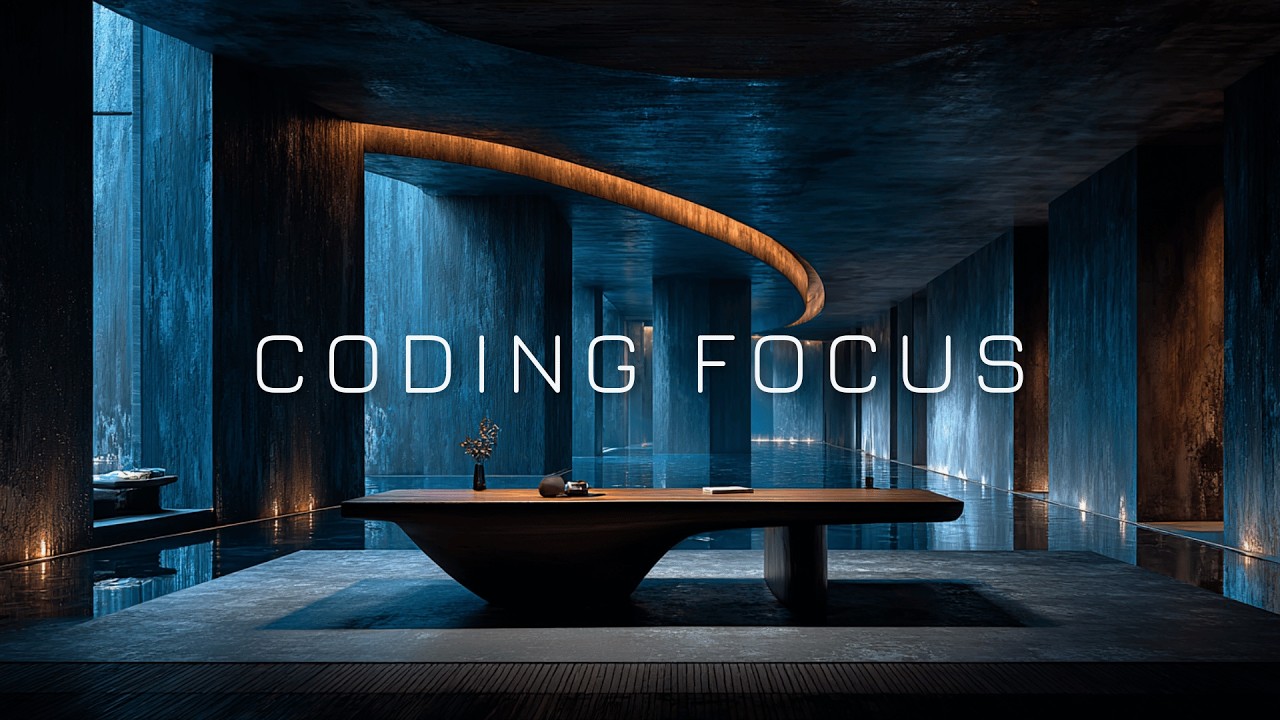 Музыка ночного кодинга для deep work — тёмный эмбиент фокус (2 часа)