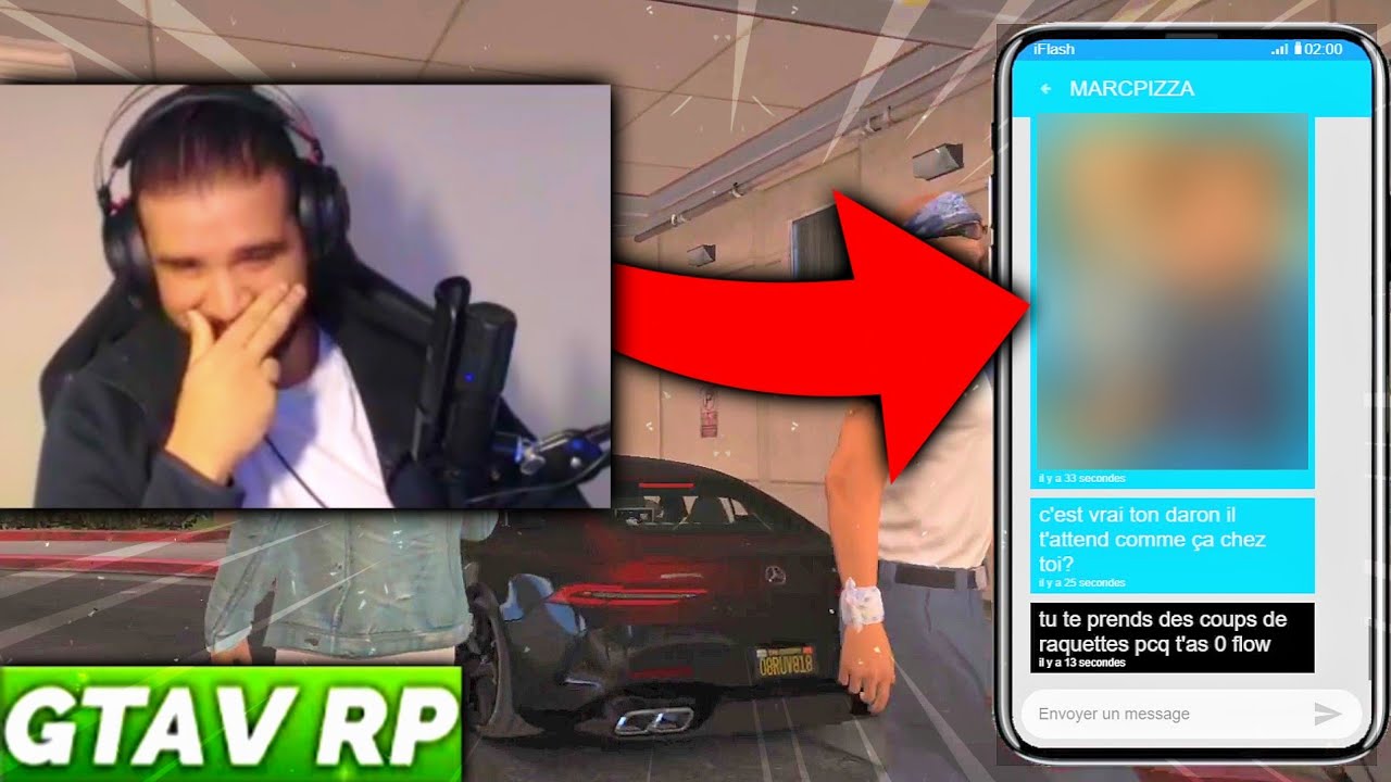 Walid Rp AMINE REÇOIT UNE PHOTO HRP 😂😂... WALID TROP FORT !! (best of gta rp ...