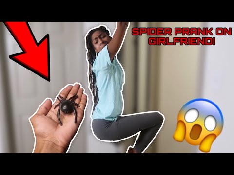 ultimate-spider-prank-on-girlfriend!!!