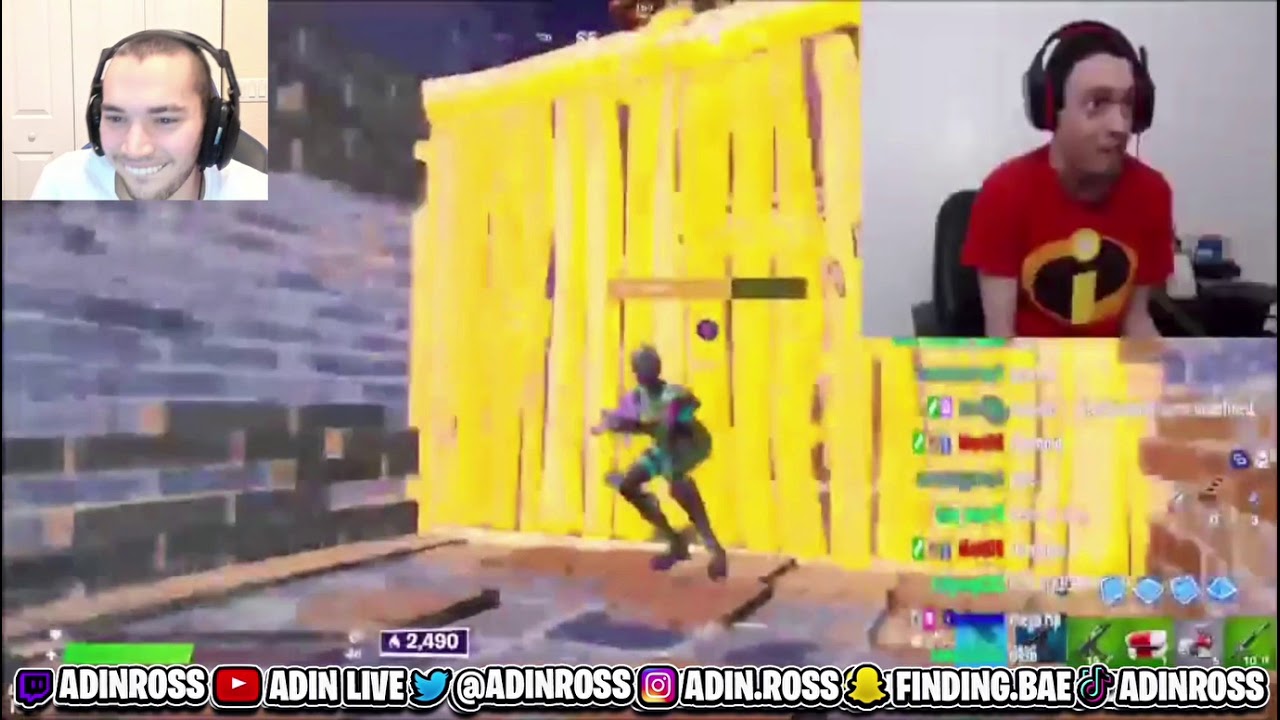 AdinRoss and bronny react to wizard rage funny moment