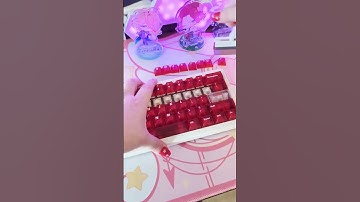 30 seconds to quickly remove the keyboard keycaps ❗ Who is steady and fast ❓#keyboard