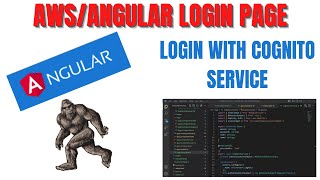 Angular Login Page that Talks to Cognito Service