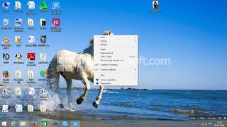 Setting a desktop background in Tamil