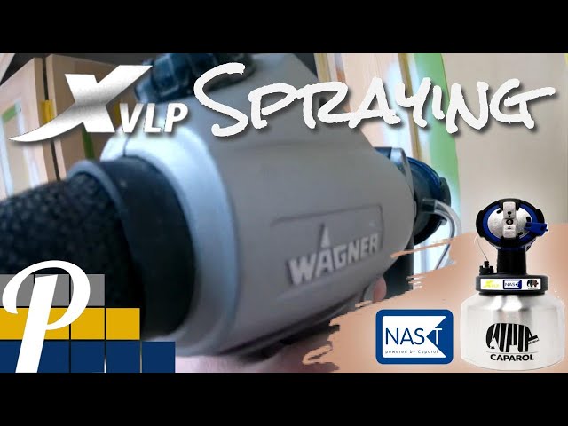 XVLP How Sprayer. spray with - Paint PU-Satin a to Caparol Wagner YouTube Spraying