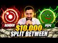 I Put $10K Into PEPE and RENDER — Which Coin Performed Better?