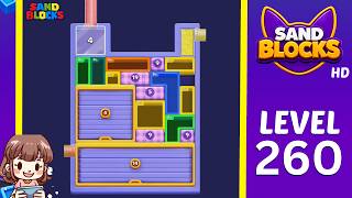 Sand Blocks Level 260 Solution Walkthrough