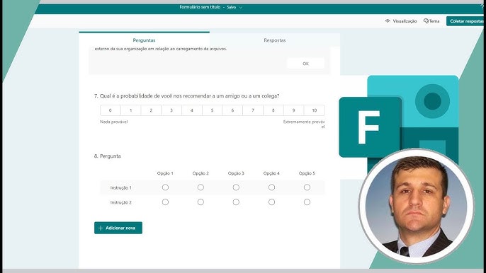 Ajustar as configurações do formulário ou do tete no Microsoft Forms -  Suporte da Microsoft