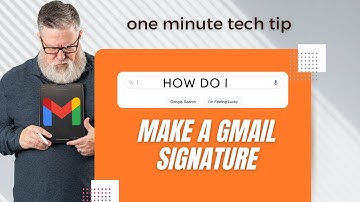 How to add a Signature in Gmail.