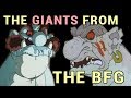 The Giants from The BFG
