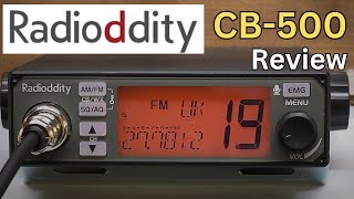 Radiodditty CB500 CB Radio with AMAZING Noise Reduction System.