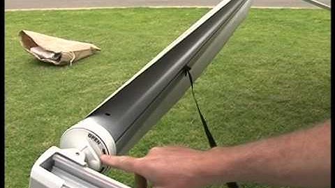 Setting Up a Roll-Out Awning & Annex for Jayco Vans