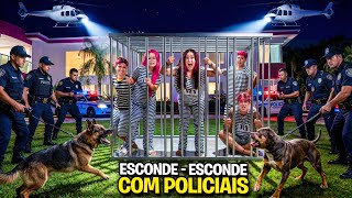 POLICIA E LADRÃO COM UMA PRISÃO DE VERDADE *Quem foi preso ?