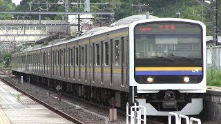 ＪＲ外房線　上総一ノ宮駅　２０９系２０００番台