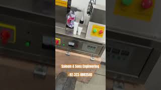 Unboxing Tube sealing machine