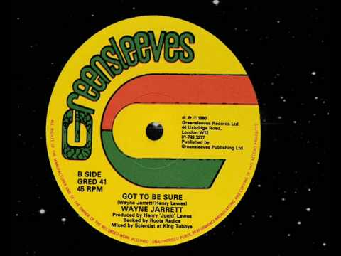 Wayne Jarrett - Got To Be Sure 12" (B) 1980