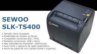 Sewoo Slk Tl-400, Impresora Térmica