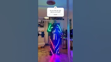 LED dance suit #raspberrypi #tiktokdance #python