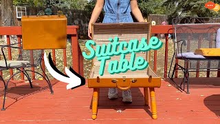 🧳How To Making a DIY suitcase table (With Music)